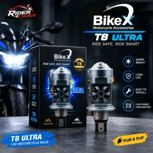 BikeX T8 Ultra LED Motorcycle Headlight Bulb