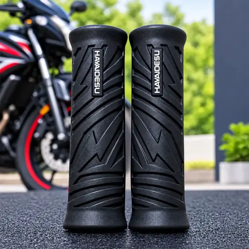 Hayaidesu Motorcycle Handle Grip – Premium Anti-Slip Bike Handlebar Grip - Image 4