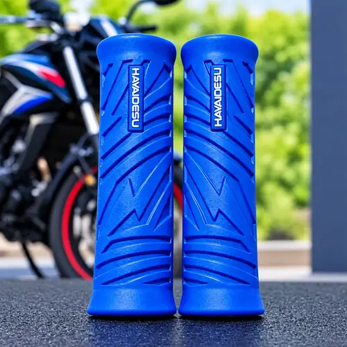 Hayaidesu Motorcycle Handle Grip – Premium Anti-Slip Bike Handlebar Grip - Image 3