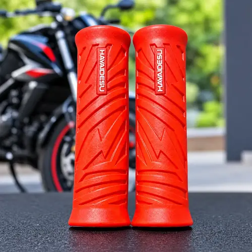 Hayaidesu Motorcycle Handle Grip – Premium Anti-Slip Bike Handlebar Grip - Image 5
