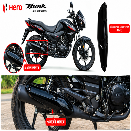 Hero Hunk Exhaust Heat Shield