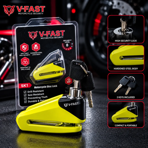 Motorcycle Disc Lock