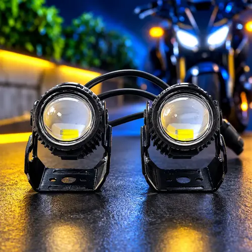 LIU HJG Mini Driving Fog Light – LED Auxiliary Light for Motorcycle - Image 3