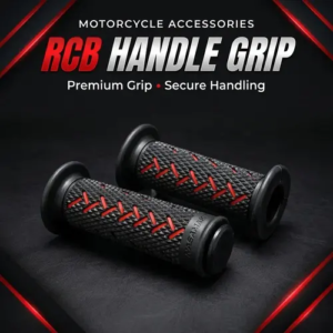 RCB Motorcycle Handle Grip – Premium Rubber Grip