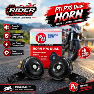 PTi P70 Dual Horn 2Pcs– Powerful Electric Horn for Motorcycle