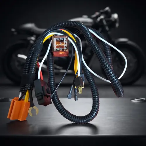 Bike Horn Relay Wiring Harness – Motorcycle Horn Relay Kit - Image 2