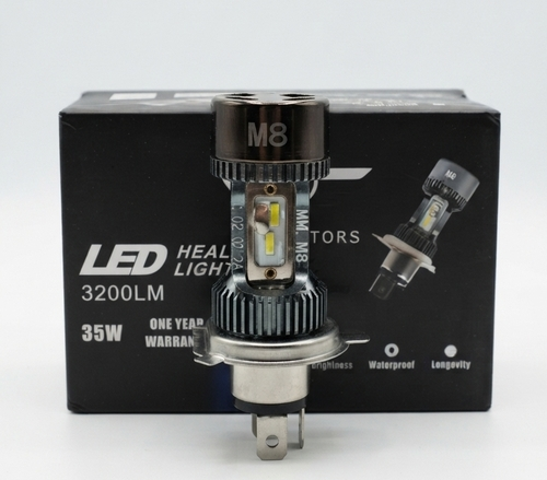 M8 3200LM LED Headlight – 35W Motorcycle Headlight