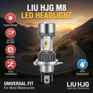 LIU HJG M8 LED Headlight – Super Bright Motorcycle Headlight
