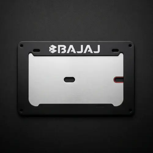 Premium Motorcycle License Plate Frame – Stylish & Durable Number Plate Holder for Bike - Image 3
