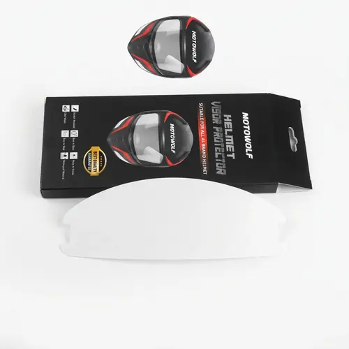 Premium Helmet Visor Protector – Clear Vision & Protective Film for Motorcycle Helmet