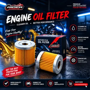 TVS Genuine Parts Motorcycle Oil Filter – Engine Oil Filtration Element