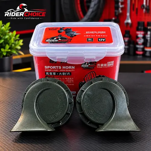 Premium Sports Bike Horn – High Performance Dual Electric Horn Set for Motorcycle | Loud & Clear Sound