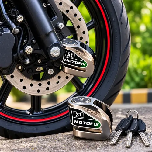 MOTOFIX X1 Disc Lock – Motorcycle Anti-Theft Brake Disc Lock