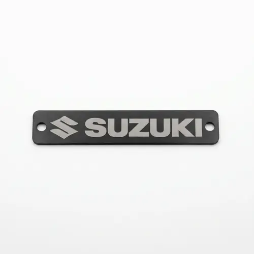 Front Name Plate for Motorcycle – Premium Metal Bike Name Plate