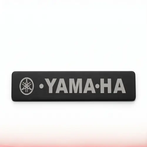 Front Name Plate for Motorcycle – Premium Metal Bike Name Plate